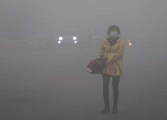 China’s smog has forced schools, highways and airport to shut in northern city of Harbin
