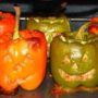 Halloween Recipe: Stuffed Jack-O-Lantern Bell Peppers