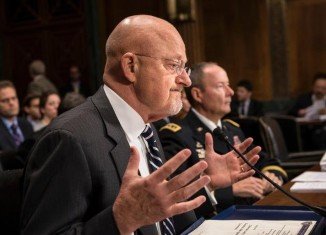 James Clapper told a Senate panel that an estimated 70 percent of intelligence workers had been placed on unpaid leave due to shutdown