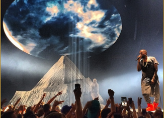 Kanye West kicked off his Yeezus tour on Saturday night in Seattle