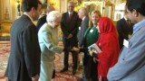 Queen Elizabeth and Prince Philip invited Malala Yousafzai to a reception at Buckingham Palace, where they met and chatted for a short time