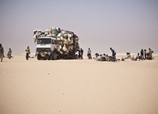 Thirty five migrants traversing the Sahara desert on their way to Europe have died of thirst in Niger