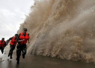 Typhoon Fitow hit eastern China killing at least five people