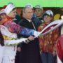 Sochi 2014 Winter Olympics: Torch relay launched by Vladimir Putin in Moscow ceremony