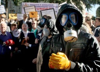 Albania will not allow the destruction of Syrian chemical weapons on its soil