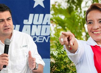 Both main candidates in the presidential election in Honduras are claiming victory