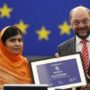 Malala Yousafzai receives Sakharov human rights prize at Strasbourg ceremony