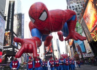 More than 3.5 million spectators watched the 87th Macy's Thanksgiving Day Parade on the streets of New York City