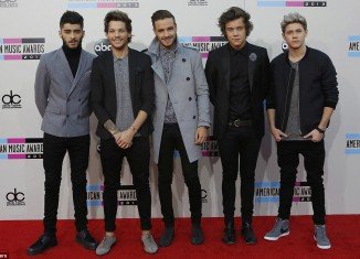 One Direction’s red carpet appearance at the American Music Awards 2013 in Los Angeles