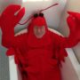 Patrick Stewart explains story behind Halloween lobster costume