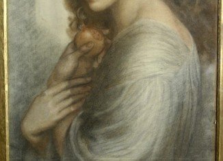 Rossetti’s Proserpine, depicting the empress of the underworld, is a defining image of the Pre-Raphaelite art movement