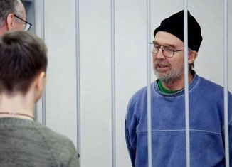 Tasmanian Greenpeace activist Colin Russell will remain in the Russian jail for three more months