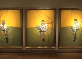 Three Studies of Lucian Freud, painted in 1969, is considered one of Francis Bacon's greatest masterpieces