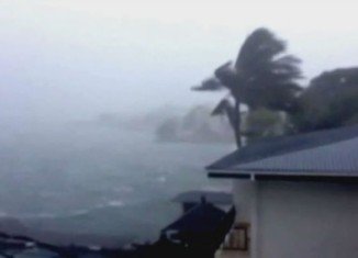 Typhoon Haiyan has hit the central Philippines with sustained winds of 146 mph