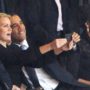 Barack Obama takes selfie with Denmark’s PM Helle Thorning-Schmidt at Nelson Mandela’s memorial service