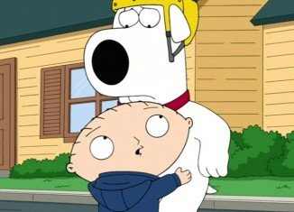 Brian Griffin is back from the dead for a very special Christmas episode of Family Guy