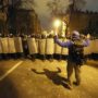 Ukraine protests: Clashes erupt at Kiev’s City Hall