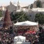 Bethlehem Christmas Eve celebration in Manger Square