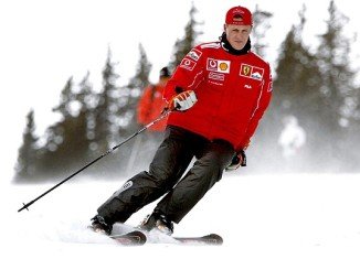 Michael Schumacher has suffered a head injury while skiing in Meribel,