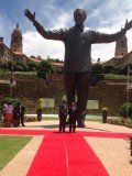 Nelson Mandela statue has been erected at the Union Buildings in Pretoria