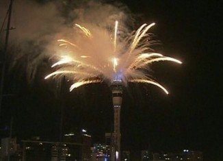 New Year 2014 celebrations are beginning with Auckland