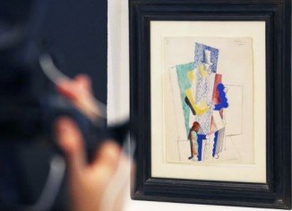 Pablo Picasso’s L'Homme au Gibus had been bought by a charity working to save the ancient Lebanese city of Tyre