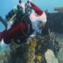 Scuba diving Santa Claus in Florida Keys National Marine Sanctuary