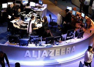 Three journalists working for the Al-Jazeera broadcaster in Cairo have been arrested by Egyptian police