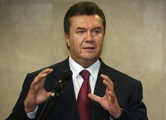 Viktor Yanukovych has said he strongly opposes Western politicians intervening in the crisis in Ukraine