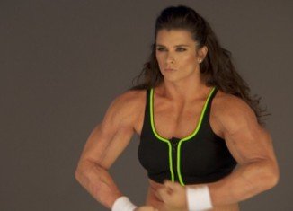 Danica Patrick’s dramatic weight gain was for a new Go Daddy commercial in which she races gigantic men to a tanning salon