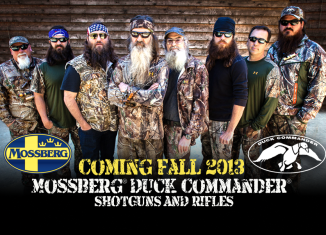 Duck Dynasty family has launched their own line of guns in collaboration with gunmaker Mossberg