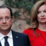 Francois Hollande visits Valerie Trierweiler in hospital for first time