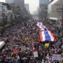 Thai protesters surround polling stations blocking early election vote