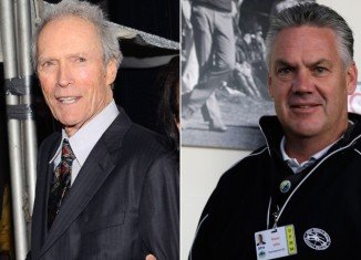 Clint Eastwood has been credited with saving the life of golf tournament director Steve John who was choking on a piece of cheese
