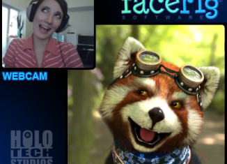 FaceRig is a program that lets you embody awesome characters by just using a webcam