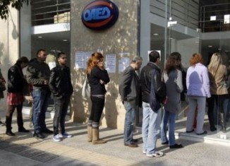 Greece’s unemployment rate reached a record high of 28 percent in November 2013