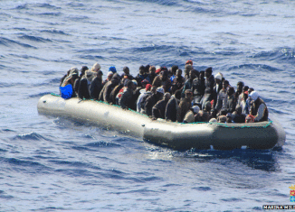 Italy's navy has rescued 1,123 people from inflatable boats in the space of 24 hours