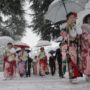 Tokyo snow storm disrupts transport