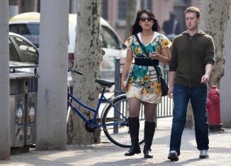 Mark Zuckerberg and Priscilla Chan have been named joint top US philanthropists for 2013