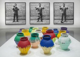 Maximo Caminero said he broke the vase inspired by Ai Weiwei's own art