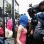 Pussy Riot members released in Sochi after being held on suspicion of theft