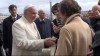 Philomena Lee and Steve Coogan meet Pope Francis in Rome