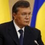 Viktor Yanukovych holds news conference in Russia