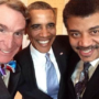 Barack Obama, Bill Nye The Science Guy and Neil deGrasse Tyson team up for a selfie