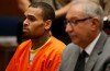 Chris Brown has been ordered to stay in jail until a hearing on April 23 following his rehab arrest