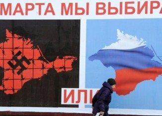 Crimea are voting on whether or not to re-join Russia