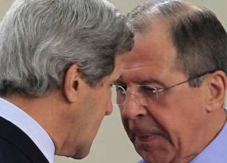 In a phone call with John Kerry, Sergei Lavrov said imposing sanctions on Moscow would harm the US