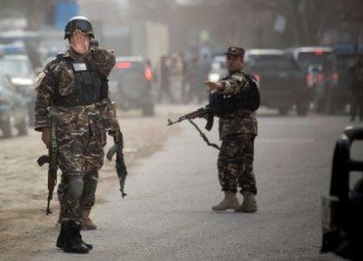 Insurgents attacked the headquarters of the Afghan election commission in Kabul