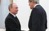 John Kerry has declined an offer of talks with Vladimir Putin until Moscow engages with US proposals to tackle the crisis in Ukraine