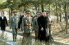 Kim Yo-jong accompanies her brother Kim Jong-un on touring campus of Kim Il-sung University of Politics in east Pyongyang